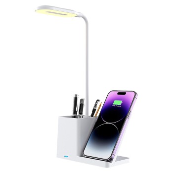 Lampa de birou LED Cerie alb Rabalux 74233, 4W