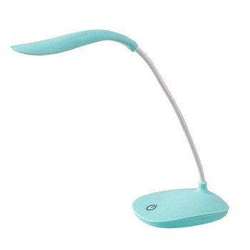 Lampa de birou LED Bedi albastru Rabalux 74235, 2W