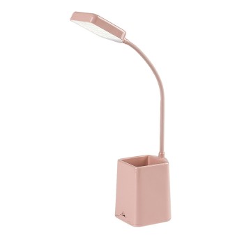 Lampa de birou LED Arvid roz Rabalux 74245, 6W