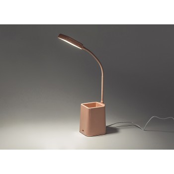 Lampa de birou LED Arvid roz Rabalux 74245, 6W