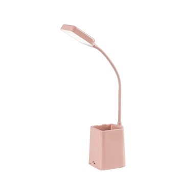 Lampa de birou LED Arvid roz Rabalux 74245, 6W