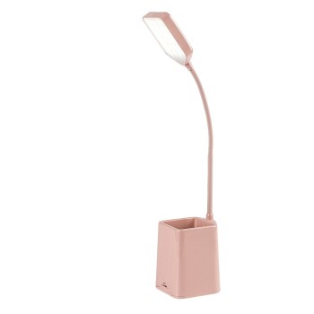 Lampa de birou LED Arvid roz Rabalux 74245, 6W