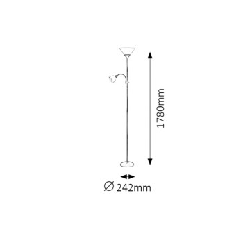 Lampadar Action maro Rabalux 4188, 1xE27