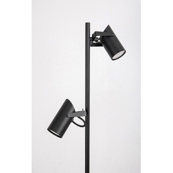 Lampadar Maximilian negru mat Rabalux 73046, 2xGU10