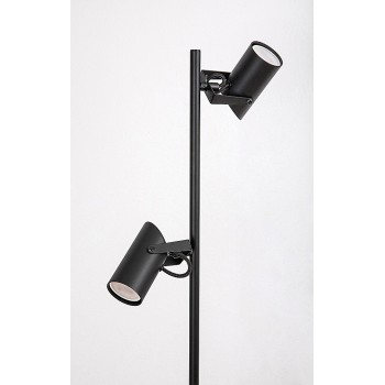 Lampadar Maximilian negru mat Rabalux 73046, 2xGU10