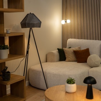 Lampadar Lomiro gri Rabalux 74000, 1xE27