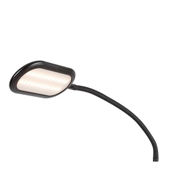 Lampadar LED Adelmo negru Rabalux 74009, 10W