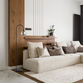 Lampadar Ricardo negru Rabalux 74025, 1xE27