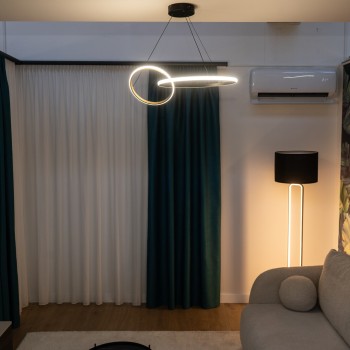 Lampadar Domiro auriu Rabalux 74043, 1xE27