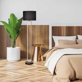 Lampadar Domiro auriu Rabalux 74043, 1xE27