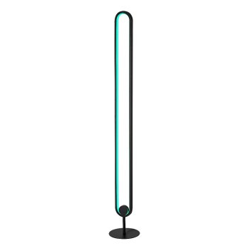 Lampadar LED Barto negru mat Rabalux 74051, 19W