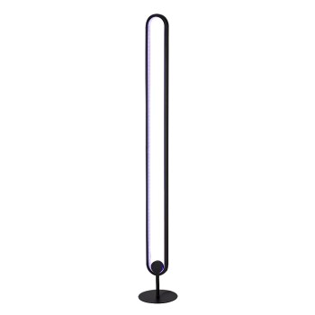 Lampadar LED Barto negru mat Rabalux 74051, 19W