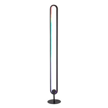 Lampadar LED Barto negru mat Rabalux 74051, 19W