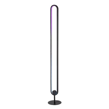 Lampadar LED Barto negru mat Rabalux 74051, 19W
