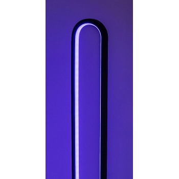 Lampadar LED Barto negru mat Rabalux 74051, 19W