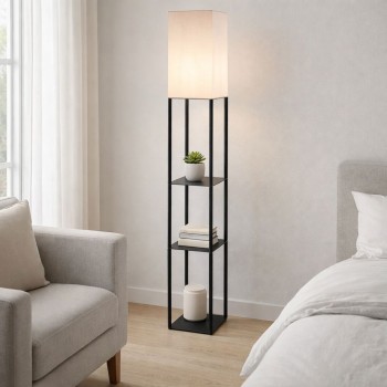 Lampadar Bronn negru Rabalux 74191, 1xE27