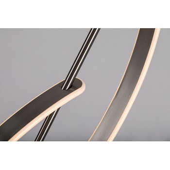 Lampadar LED Jarnelle crom satin Rabalux 74197, 30W