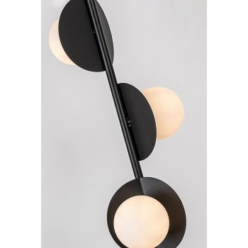 Lampadar Jules negru Rabalux 74223, 3xG9