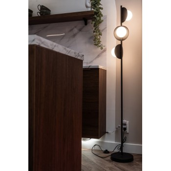 Lampadar Jules negru Rabalux 74223, 3xG9