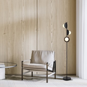 Lampadar Jules negru Rabalux 74223, 3xG9