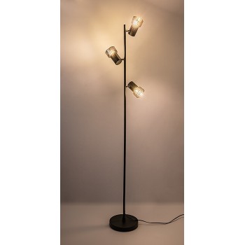 Lampadar Hatice negru Rabalux 74279, 3xE14