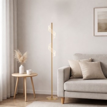 Lampadar LED Zofrael auriu Rabalux 74415, 12W