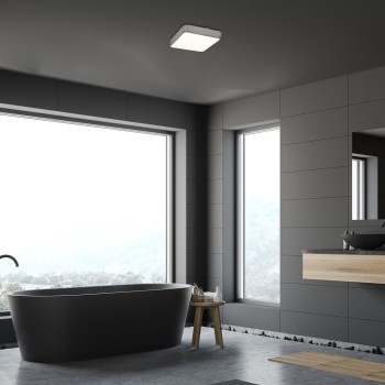 Plafoniera baie LED Wolimir crom Rabalux 2982, 22W