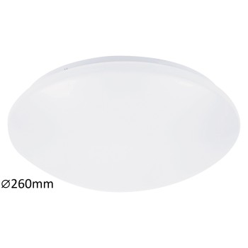 Plafoniera baie LED Lucas alb Rabalux 3437, 12W