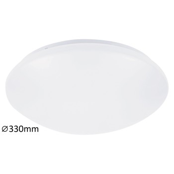 Plafoniera baie LED Lucas alb Rabalux 3438, 18W