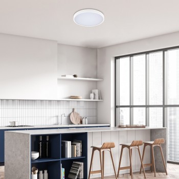 Plafoniera baie LED Alenzo alb Rabalux 71430, 36W, 3000K
