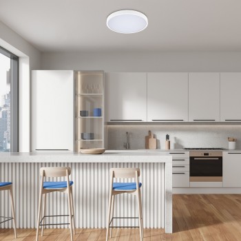 Plafoniera baie LED Alenzo alb Rabalux 71431, 36W, 3000K