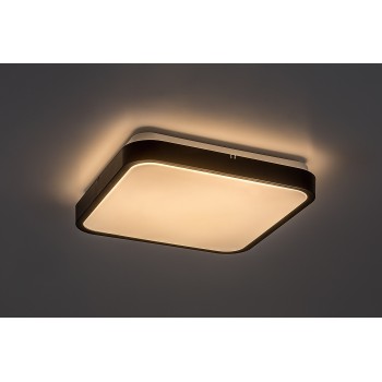 Plafoniera baie LED Alenzo negru Rabalux 71432, 24W