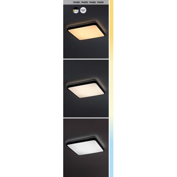 Plafoniera baie LED Alenzo negru Rabalux 71432, 24W