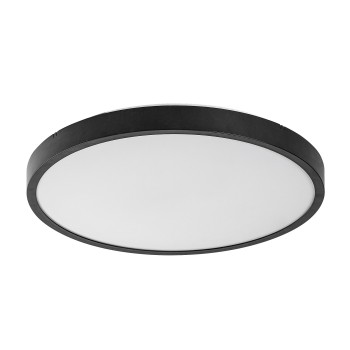 Plafoniera baie LED Alenzo negru Rabalux 71437, 24W, 3000-4000K