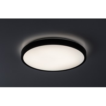 Plafoniera baie LED Alenzo negru Rabalux 71437, 24W, 3000-4000K
