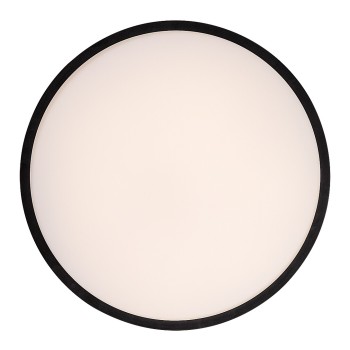 Plafoniera baie LED Alenzo negru Rabalux 71437, 24W, 3000-4000K