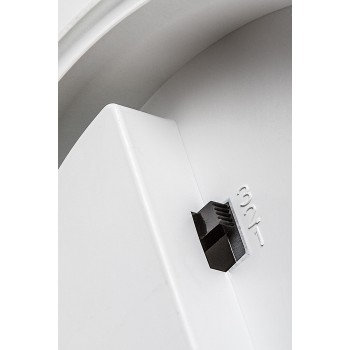 Plafoniera baie LED Alenzo negru Rabalux 71437, 24W, 3000-4000K