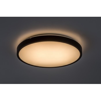 Plafoniera baie LED Alenzo negru Rabalux 71438, 24W, 3000K