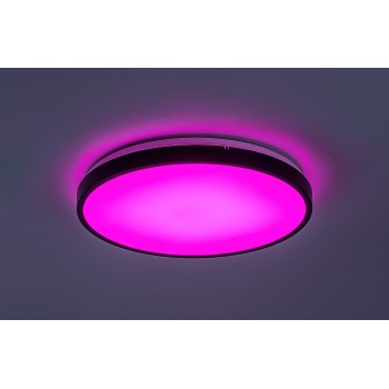 Plafoniera baie LED Alenzo negru Rabalux 71441, 36W, 3000K
