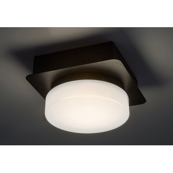 Plafoniera baie LED Attichus negru mat Rabalux 75001, 5W