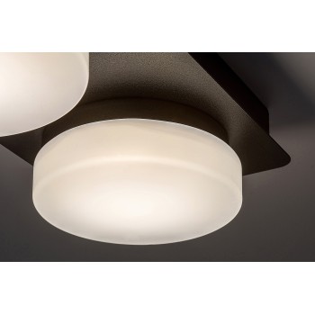 Plafoniera baie LED Attichus negru mat Rabalux 75002, 11W