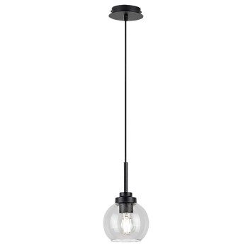 Plafoniera baie Tirina negru mat Rabalux 75006, 1xE27