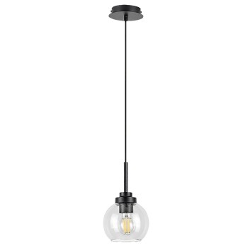 Plafoniera baie Tirina negru mat Rabalux 75006, 1xE27