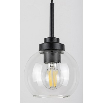 Plafoniera baie Tirina negru mat Rabalux 75006, 1xE27