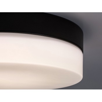 Plafoniera baie LED Gaelo negru Rabalux 75026, 18W