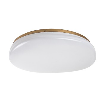 Plafoniera baie LED Caliope auriu Rabalux 75053, 24W