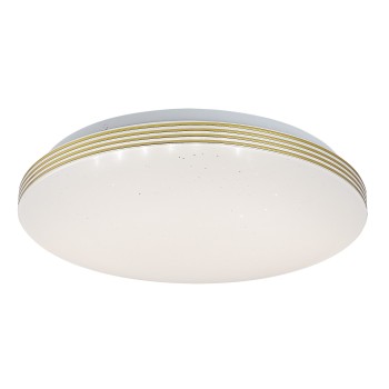 Plafoniera baie LED Toma auriu Rabalux 75057, 18W