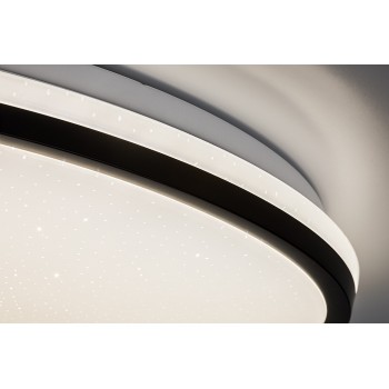 Plafoniera baie LED Slava negru Rabalux 75064, 40W