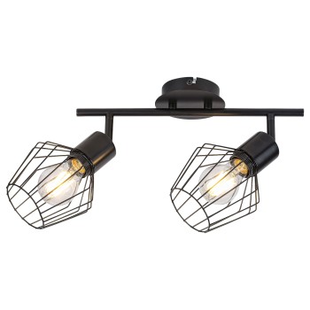 Plafoniera Belano negru Rabalux 3535, 2xE27