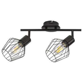 Plafoniera Belano negru Rabalux 3535, 2xE27